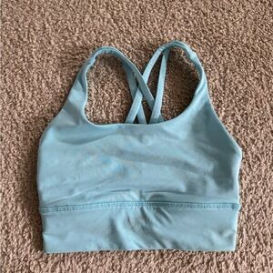 lululemon athletica Light Blue Sports Bra